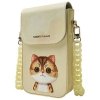 Nimmy torebka na telefon khaki Big Eyed  Pet 2.0 Cat